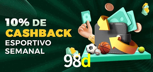 10% de bônus de cashback na 98d