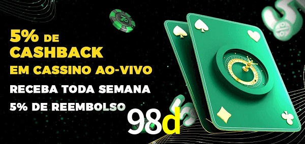Promoções do cassino ao Vivo 98d